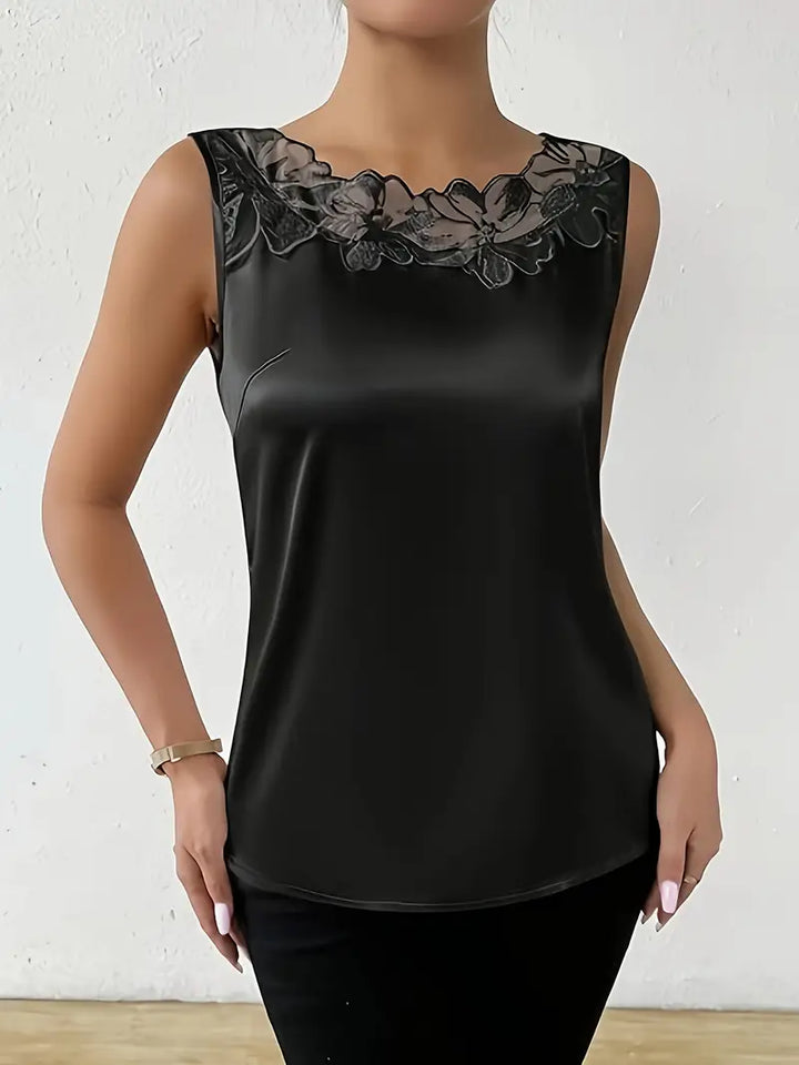 Elegant long-sleeve floral blouse, a comfortable, stylish fashion top for women's everyday wear.