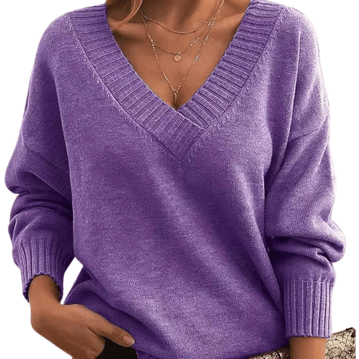 Women's V-Neck Sweater