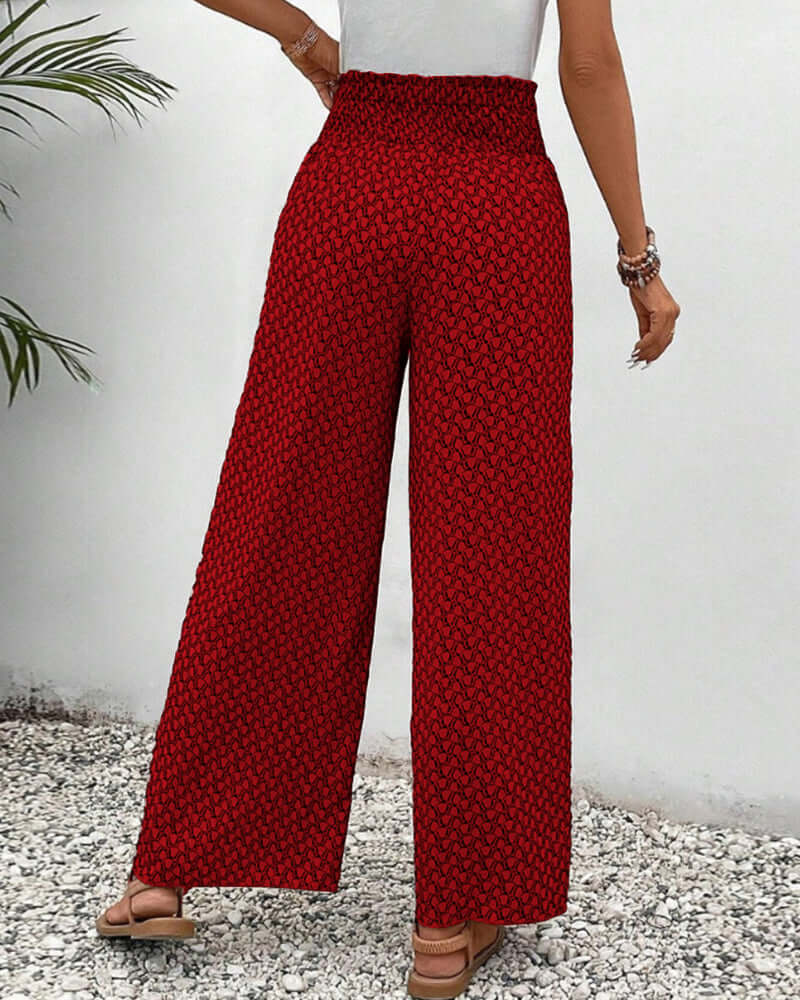 Women's Breathable Tulip Wide Leg Trousers
