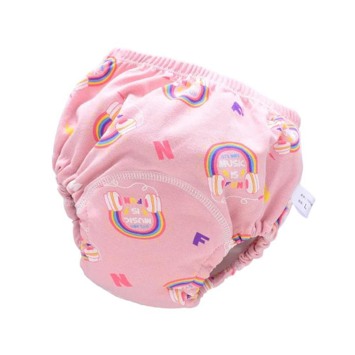 Eco-friendly reusable infant swimwear nappy, designed for leak-proof protection and comfort during toddler swim.