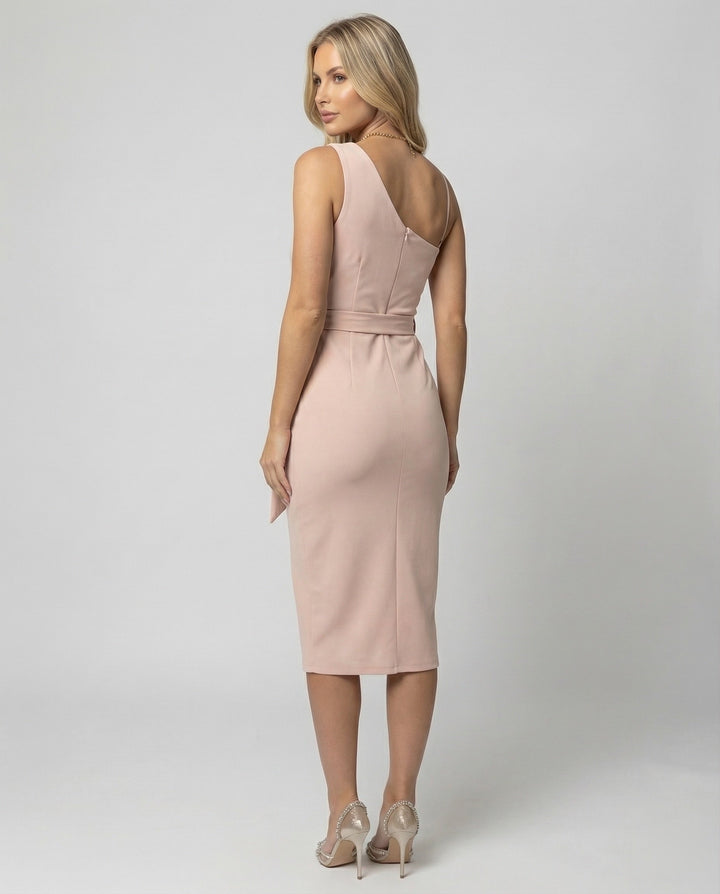 Statement women's sequined bodycon dress, designed with a chic one-shoulder. Perfect for parties and special nights out.