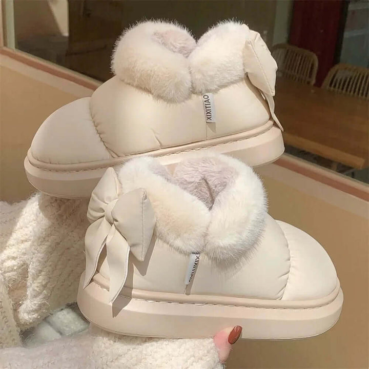 Women's Ankle Boots with Bow Detail