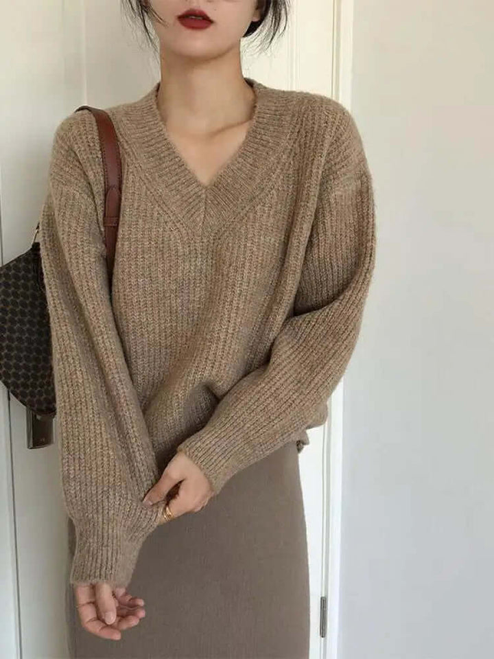 Women's Oversized Chunky Knit Sweater