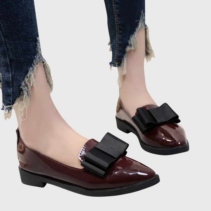 Enjoy all-day comfort with these women's orthopaedic loafers. Stylish and supportive flat heel footwear.