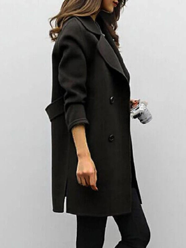 Double-Breasted Winter Coat