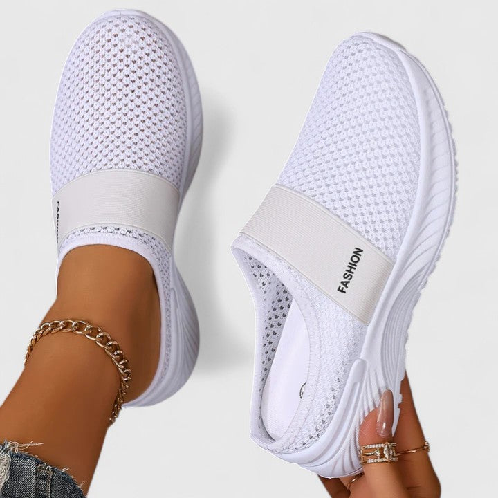 Women's orthopaedic walking shoes, combining style, comfort, and support.