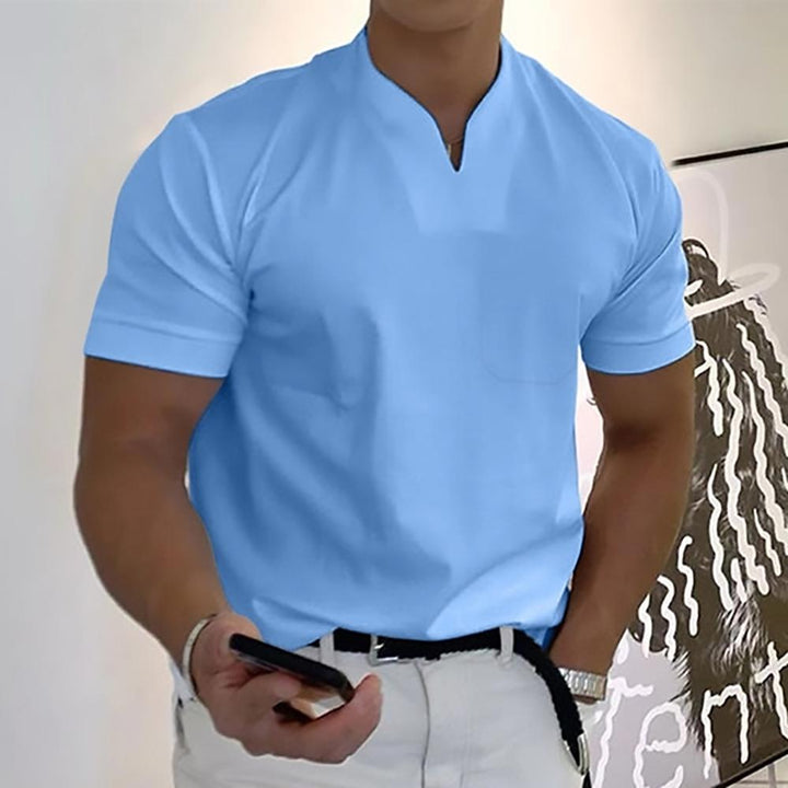 Classic style men's polo shirt, timeless design for essential everyday fashion & comfort.