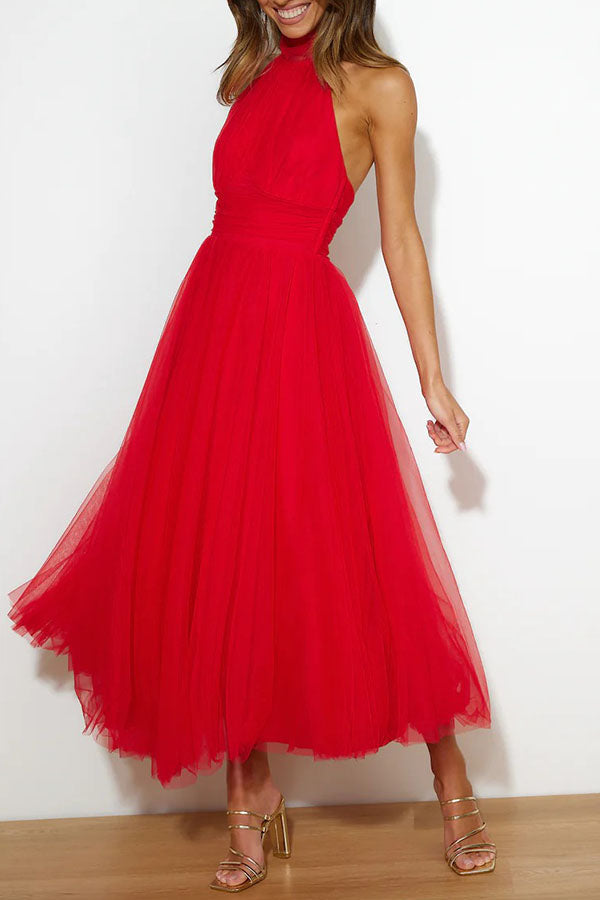 Women's long skirt party dress, an elegant and versatile evening gown.