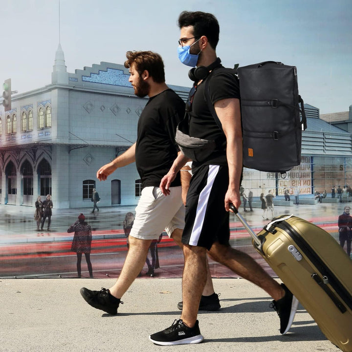 Professional garment duffel for wrinkle-free business travel, carry-on approved luggage.