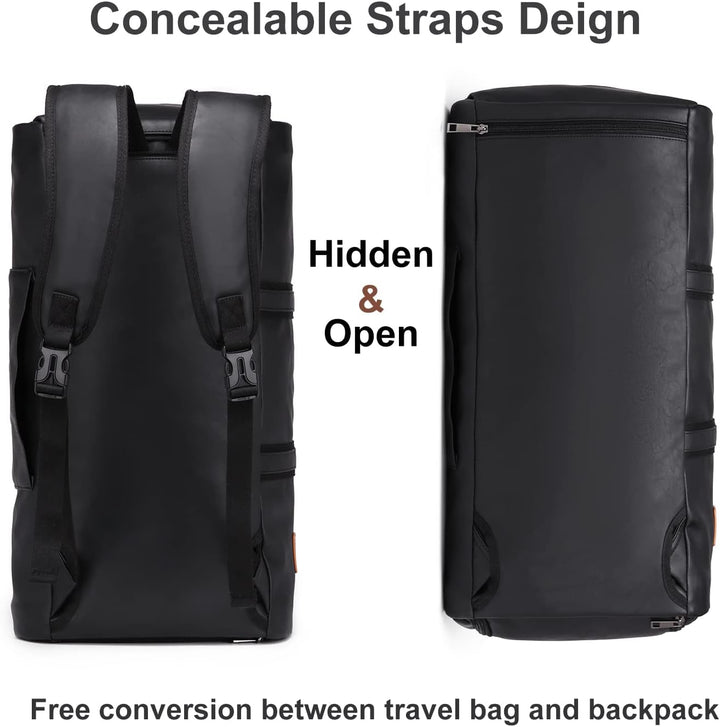 Robust convertible duffel garment bag, reliable luggage for frequent travelers & vacations.