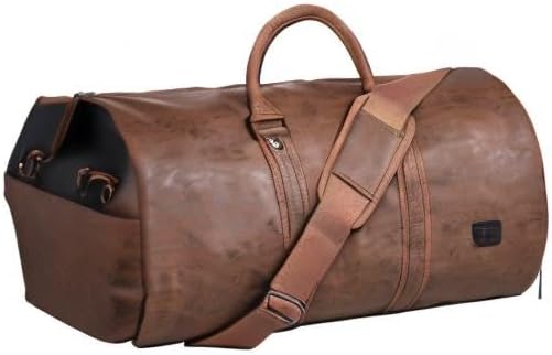Stylish unisex travel duffel bag, perfect luggage for business trips or weekend getaways.