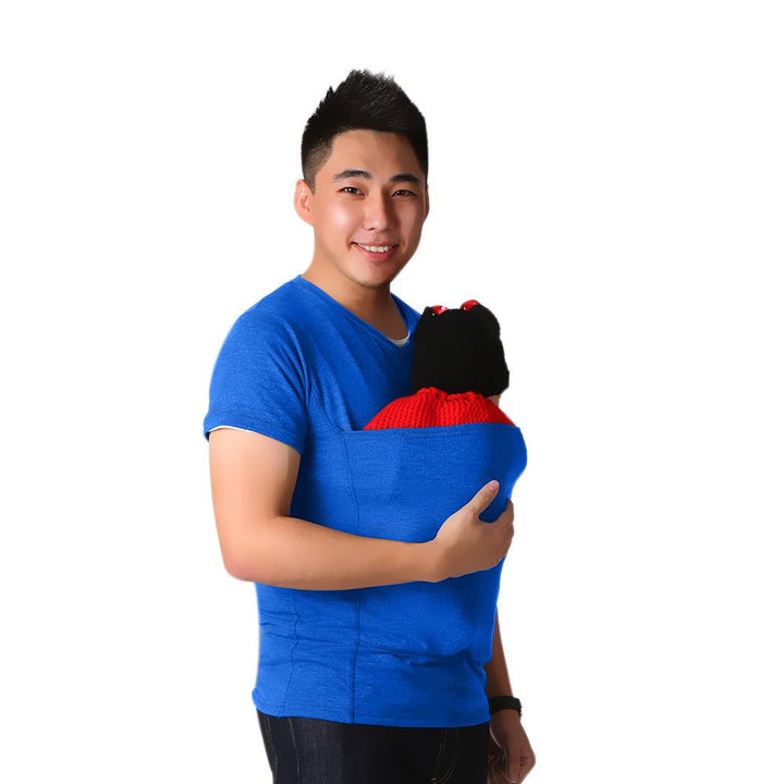 Ergonomic baby sling t-shirt, soft and comfortable for newborn carrying, a must-have for parents.