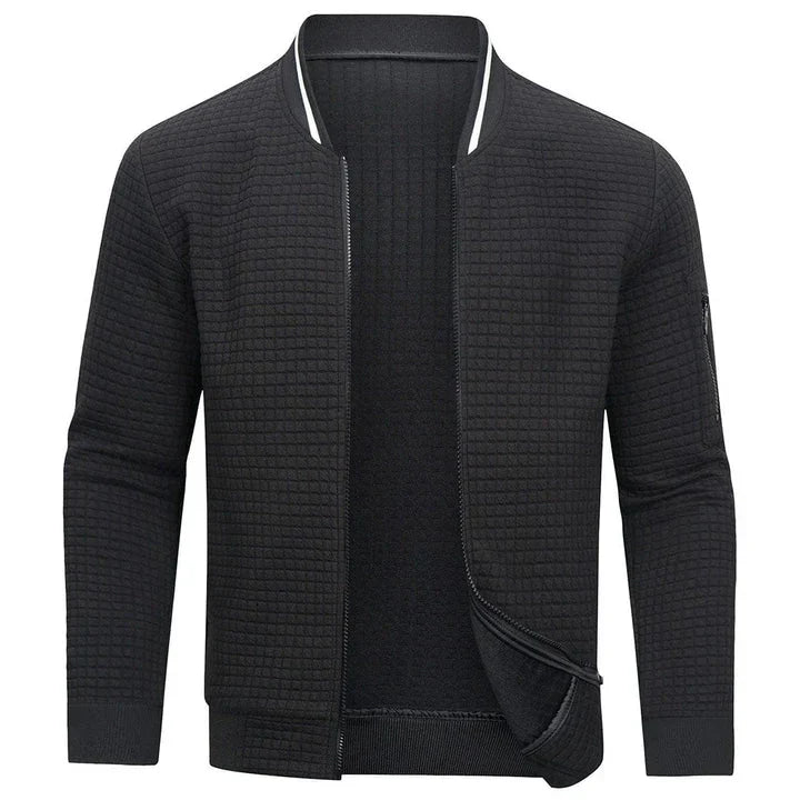 Stylish men's lightweight jacket for summer. Ensures breathable comfort & casual fashion for any activity.