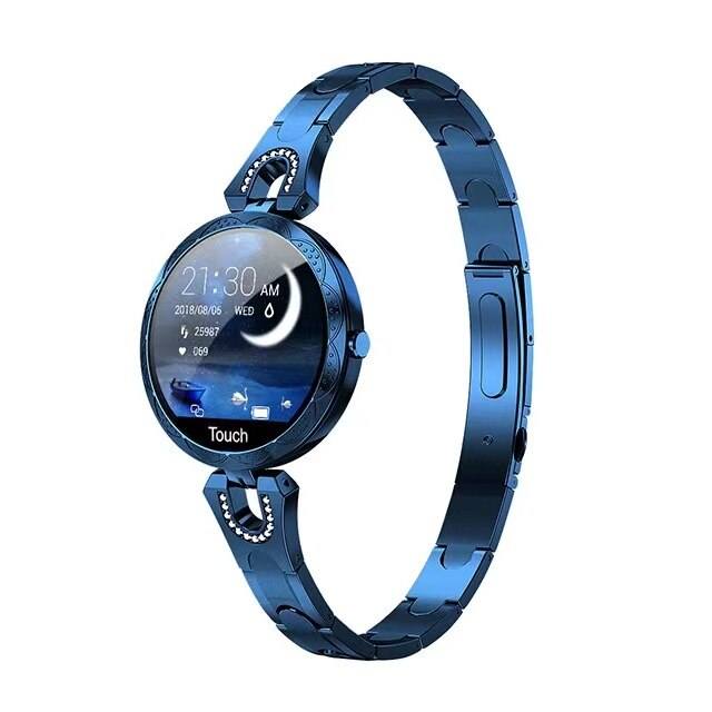 Sleek unisex smartwatch & fitness tracker for active lifestyles, monitoring health with style.