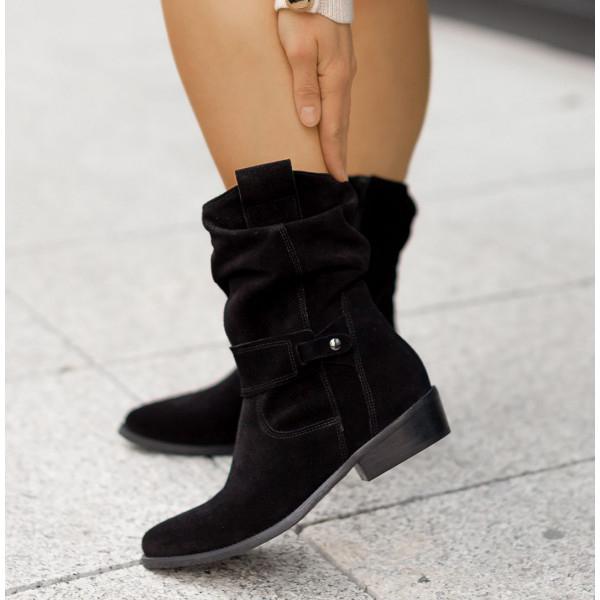 Women's Alexis zip ankle boots, offering comfortable orthopedic arch support for all-day style and wear.