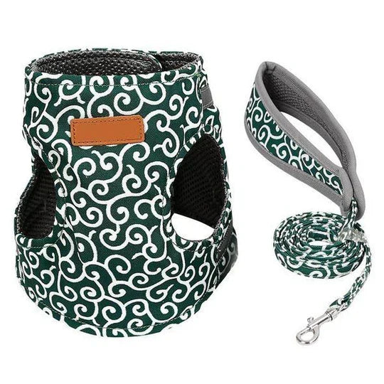 Secure fit cat harness & leash set; perfect pet accessory for walking your outdoor cat.