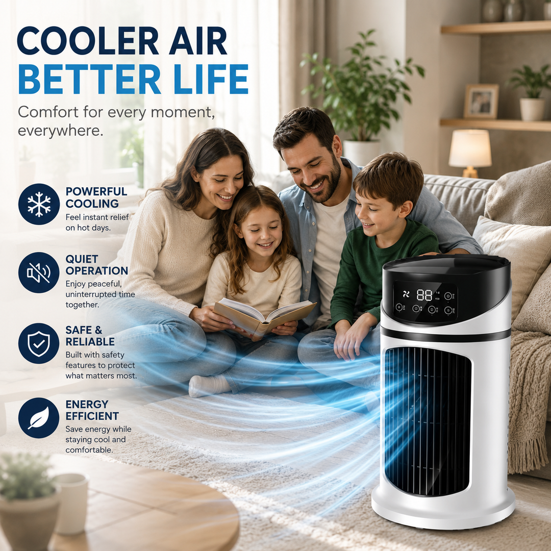 Portable Air Conditioner - Energy Efficient & Compact Room Cooler