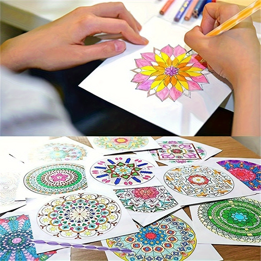 High-quality mandala dotting tools set for intricate rock art, acrylic painting, and creative DIY projects.