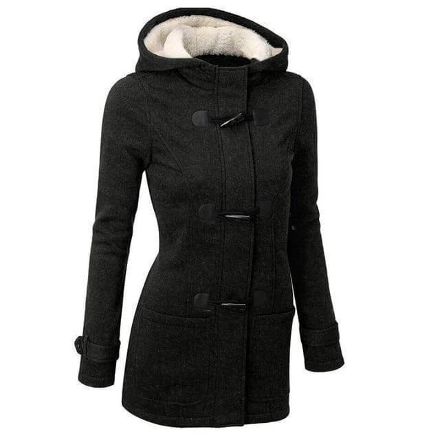 Women's Cozy Fleece Hooded Jacket