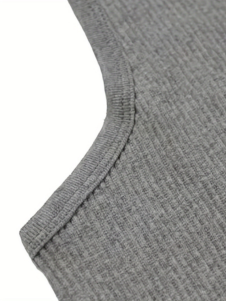 Essential men's comfortable summer tank top, great for everyday casual wear.
