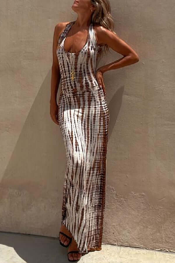 Women's Long Sleeve Summer Dress