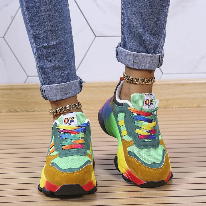 Orthopedic women's sneakers for all-day support, pain relief, and comfortable walking.
