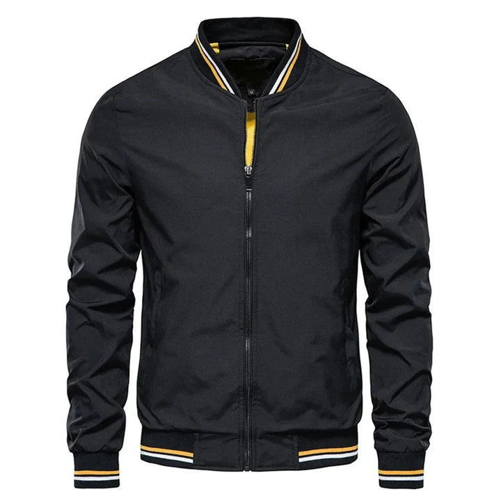 Versatile men's bomber jacket, ideal for smart-casual & everyday fashion. Lightweight & stylish.