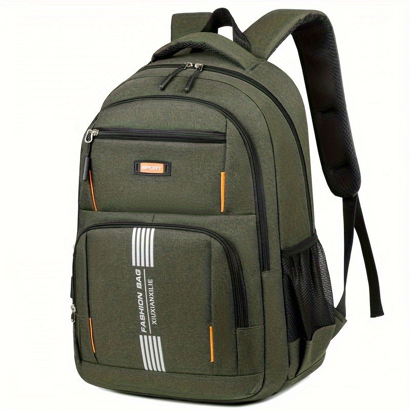 Sophisticated men's full grain leather work bag. Classic design for daily laptop & essentials carry.