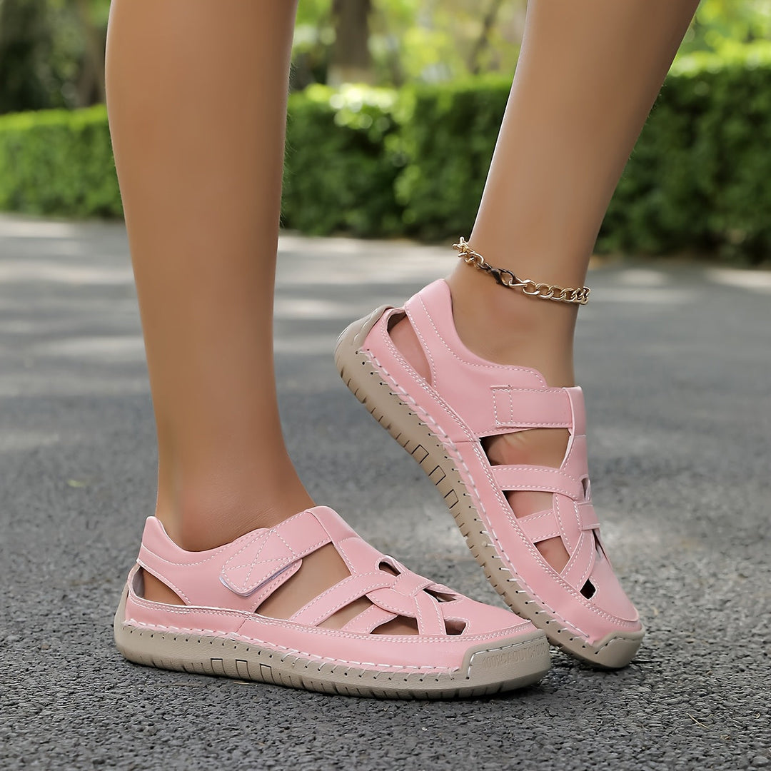 Comfortable women's Sola open-toe sandals, ideal for summer travel & vacation.