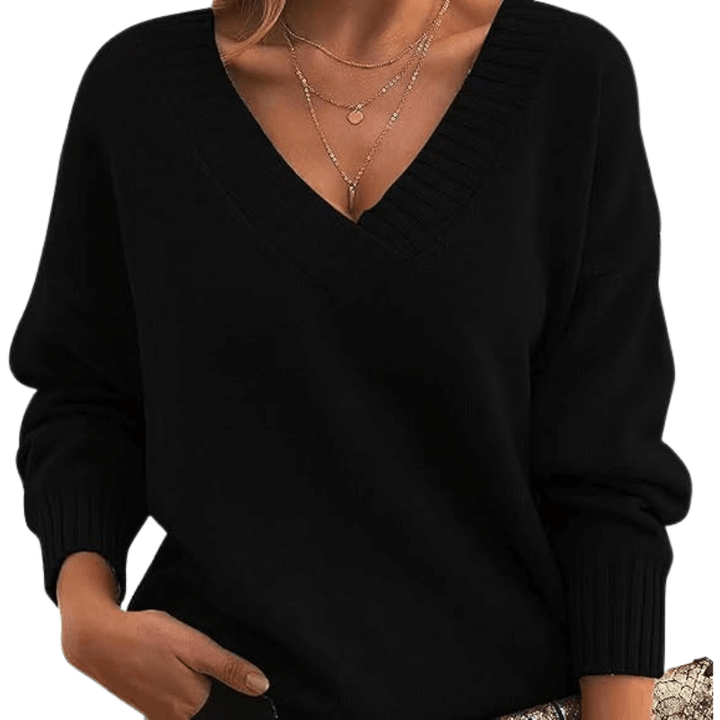 Women's V-Neck Sweater