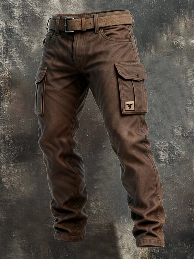 Men's insulated utility pants, durable for workwear and outdoor activities. Cargo pockets for everyday comfort.