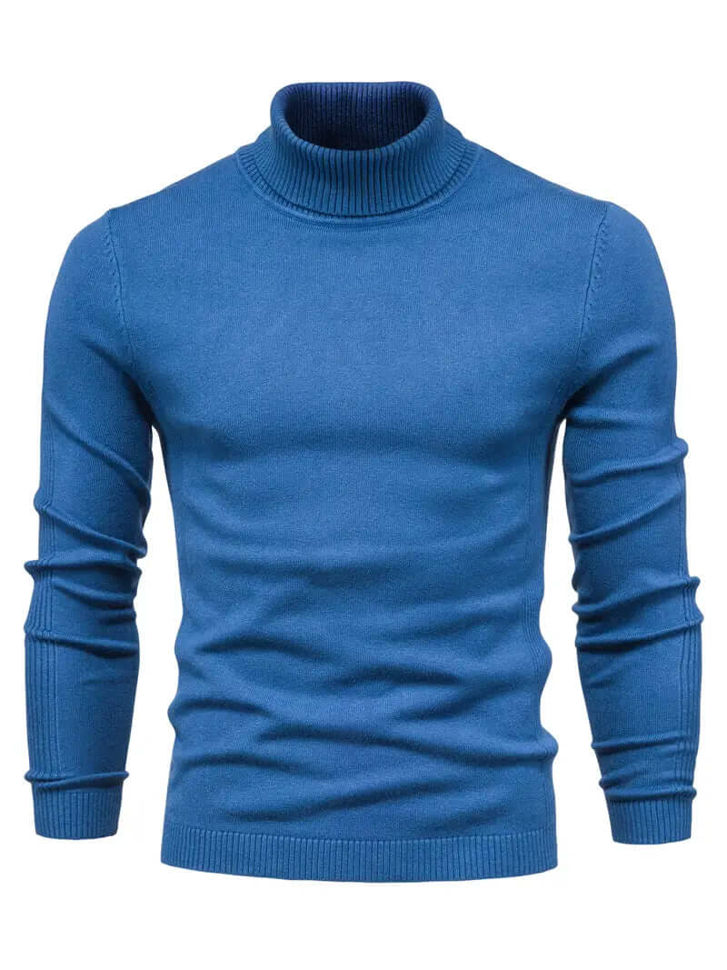 Men's Turtleneck Jumper - Warm Winter Pullover
