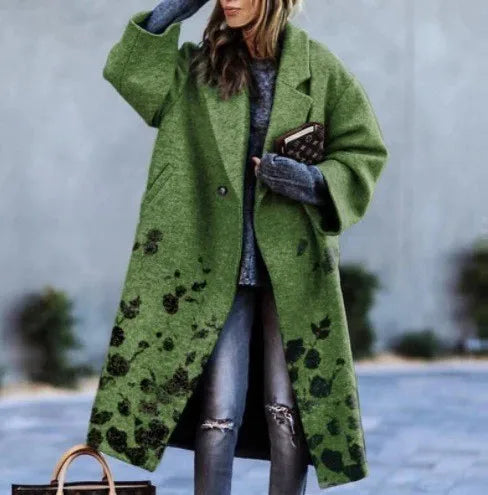 Stylish comfort in a unisex oversized coat, ideal for any occasion, fall winter fashion.
