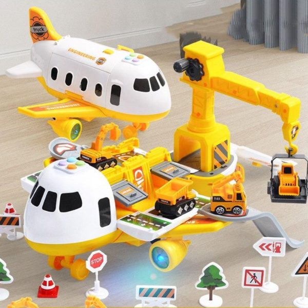 Creative play plane playset for children, inspiring exploration & imagination with this fun vehicle toy for kids.