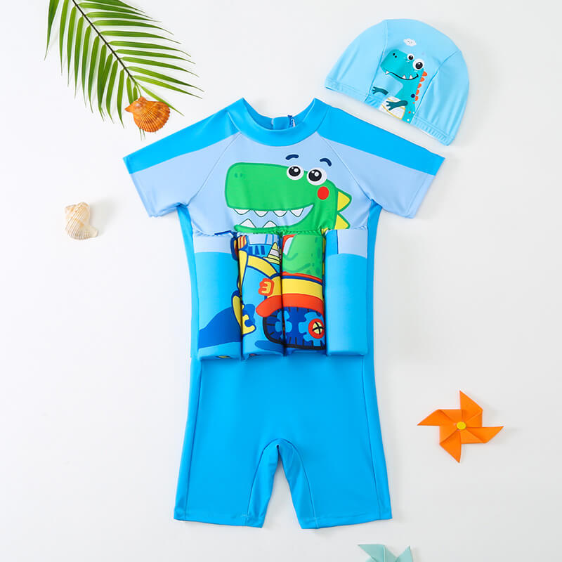 Adjustable kids swim vest, perfect for safe swimming lessons.