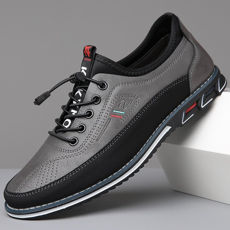 Elegant men's lace-up oxford shoes, providing all-day comfort and durable construction.