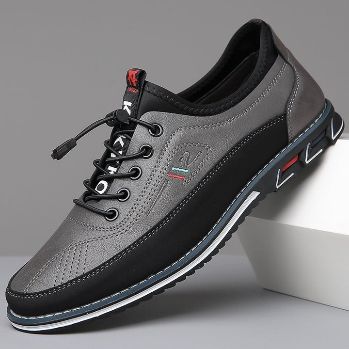 Elegant men's lace-up oxford shoes, providing all-day comfort and durable construction.