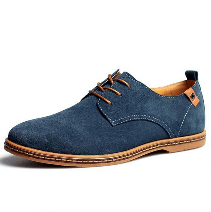 Classic Men's Lace-up Oxford Dress Shoes for formal events, business, and weddings.