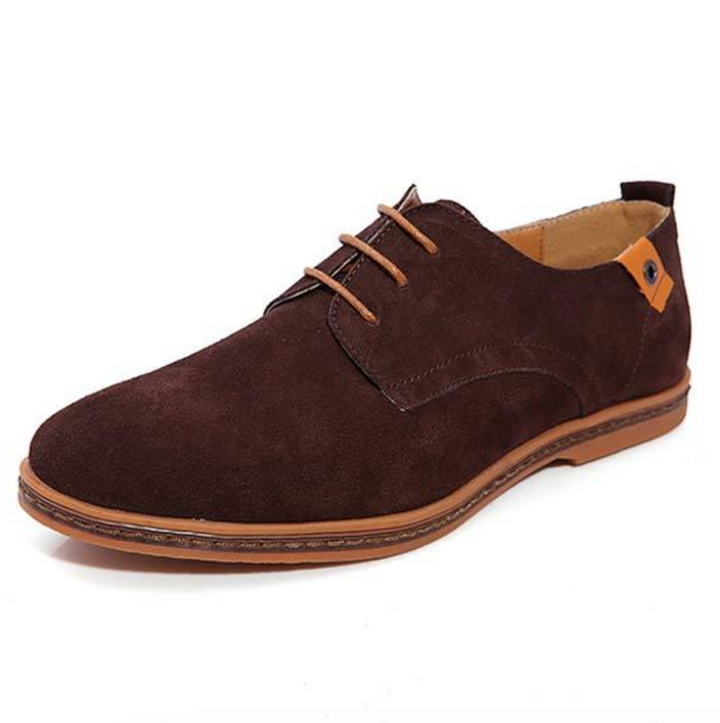 Elegant men's Oxford dress shoes perfect for business meetings, weddings, or formal wear.