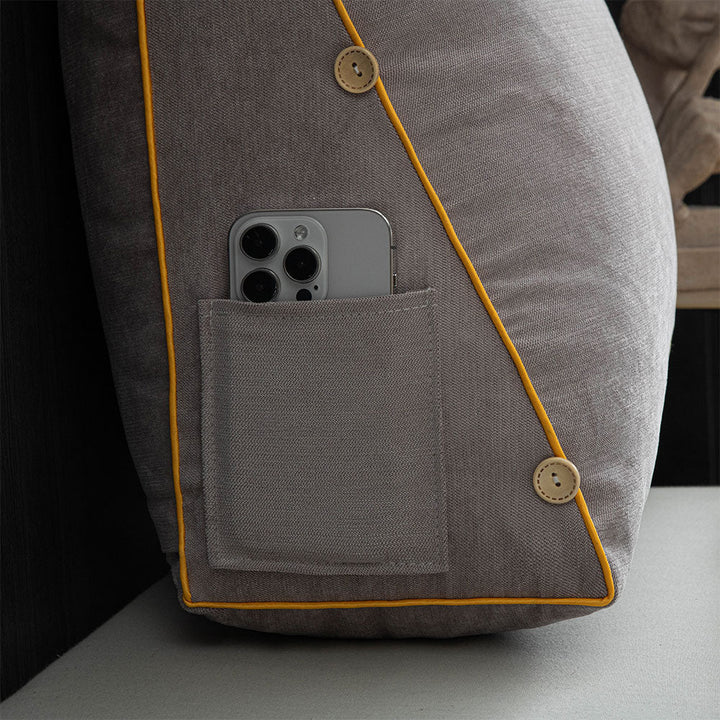 Cozy reading pillow with full back support, perfect for long reading sessions and ultimate relaxation.