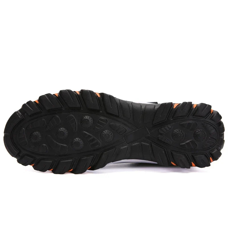 Gray men's comfortable slip-on sneakers, versatile for walking, everyday use, and athletic style.