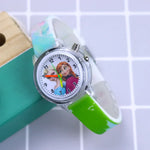 Girls watch green