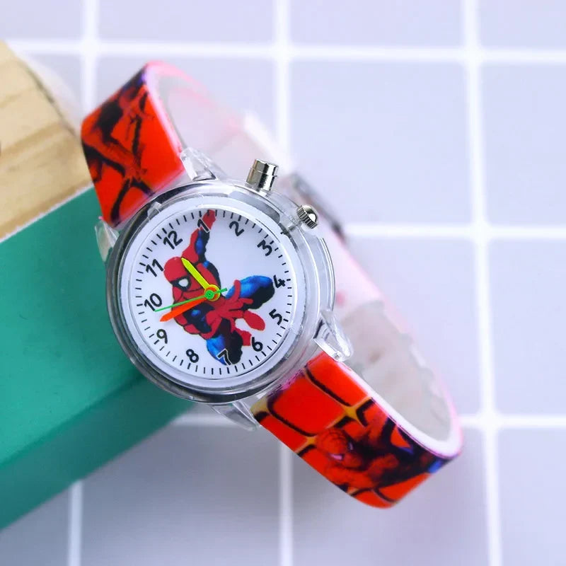 Gift idea: Kids' glow-in-the-dark character watch, a fun and educational timepiece for boys & girls.