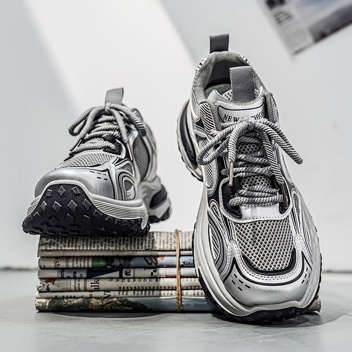 Highly comfortable & versatile unisex lace-up sneakers. Perfect low-top casual shoes for everyday walking & style.
