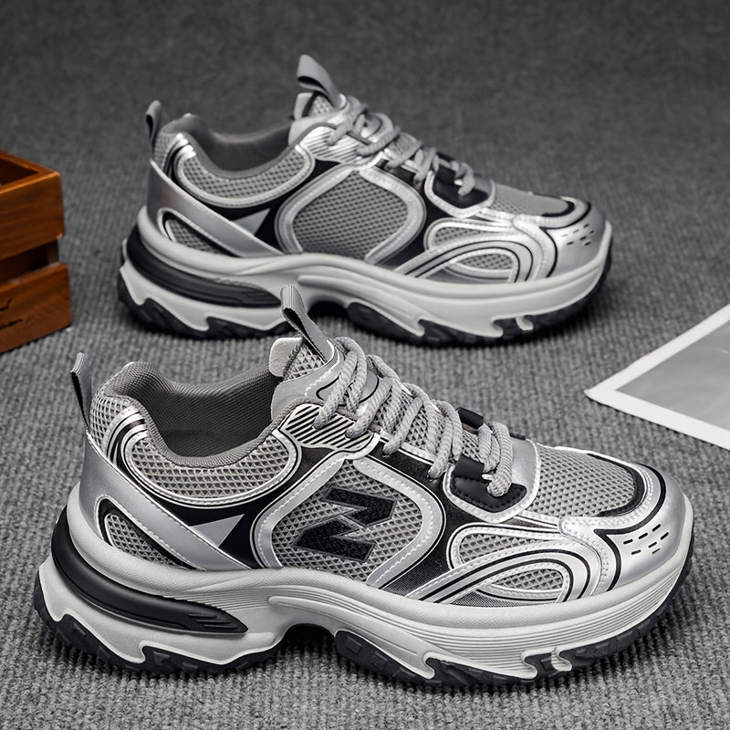 Unisex versatile lace-up casual sneakers. Comfortable low-top footwear, great for walking, street style & outdoor.