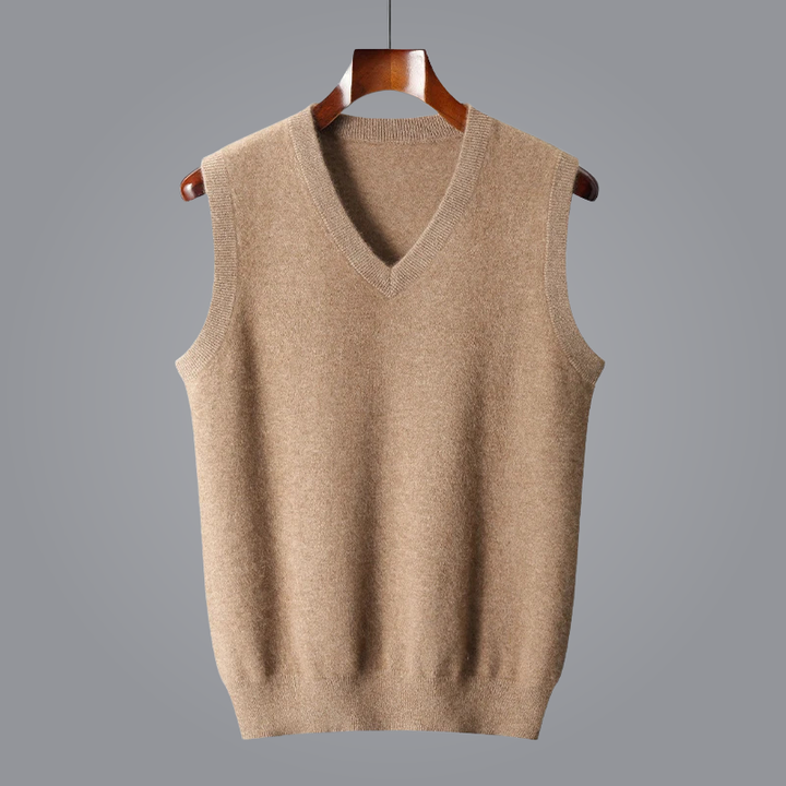 Elegant women's sweater vest, a versatile top for office, everyday, or layered fashion. Chic & comfy.