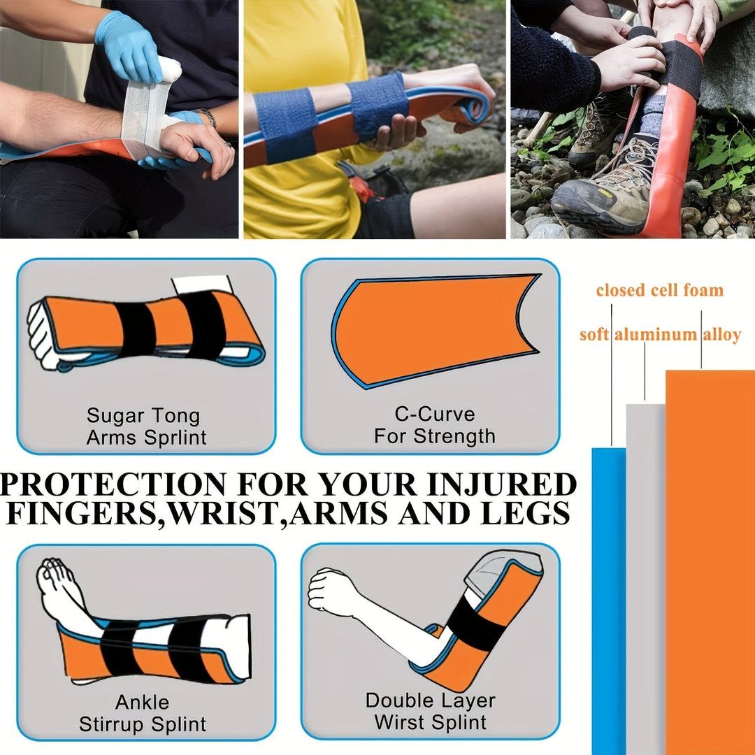 Outdoor adventure first aid kit, complete with a tourniquet. Essential gear for camping, hiking, travel safety.