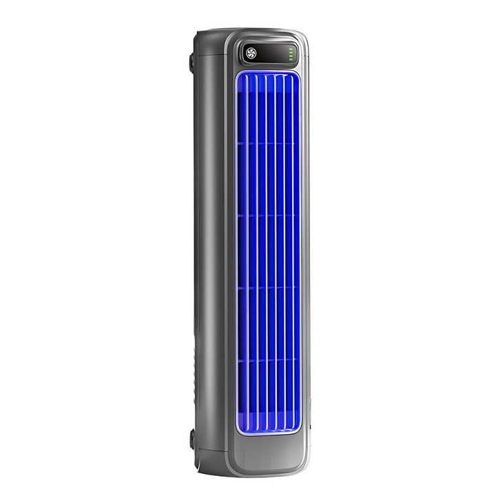 Compact personal portable rechargeable AC with 12-hour battery. Ideal mini cooler for home, office, or travel.