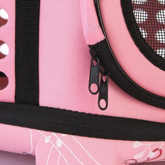 Best ventilated cat carrier: compact, comfortable, & safe for small pet transport. Essential pet travel bag.