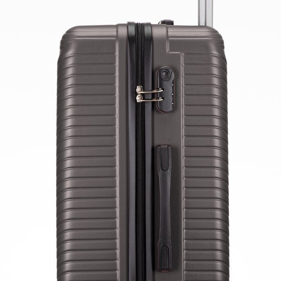 Spacious Cordoba hard shell suitcase for organized packing, secure with a TSA lock, ideal for any trip.